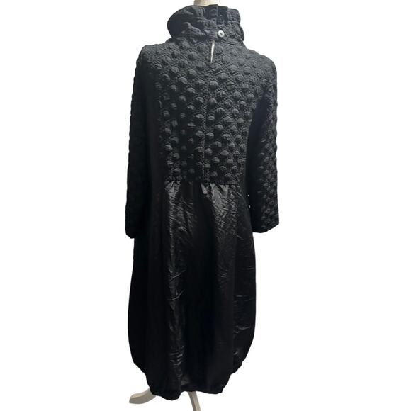 Moonlight Fashion Design Taffeta & Pucker Dress Boho Lagenlook Est. Small/Med - Picture 6 of 7